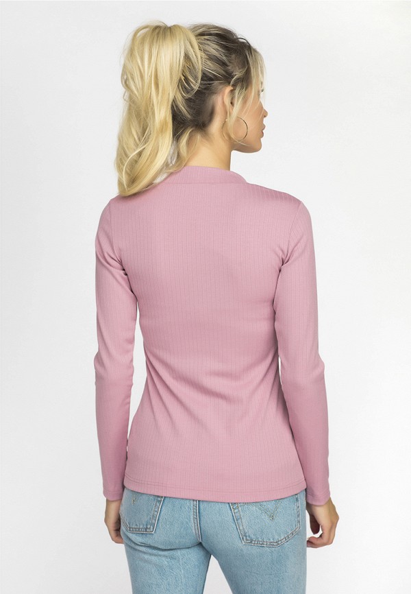 Пуловер Gloss цвет розовый  Фото 3