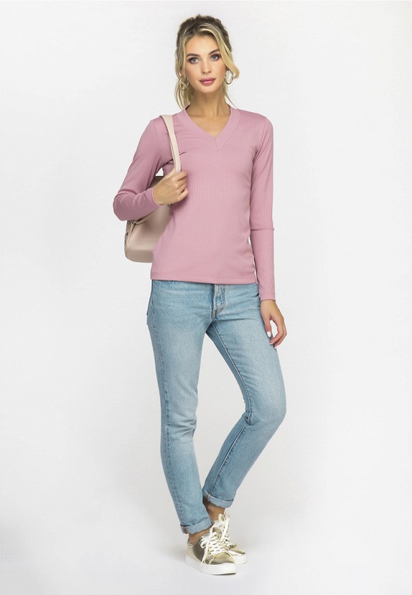 Пуловер Gloss цвет розовый  Фото 2