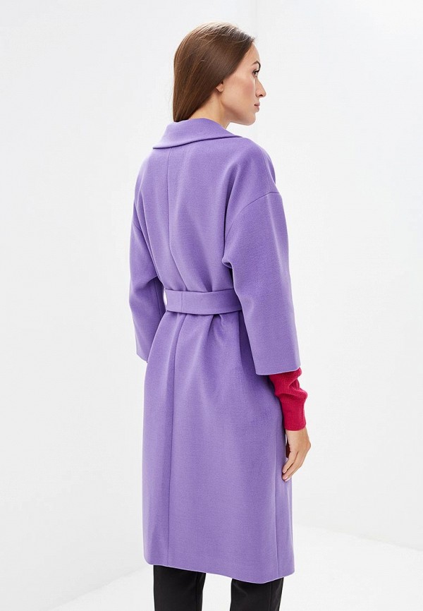Пальто Ruxara цвет фиолетовый  Фото 3
