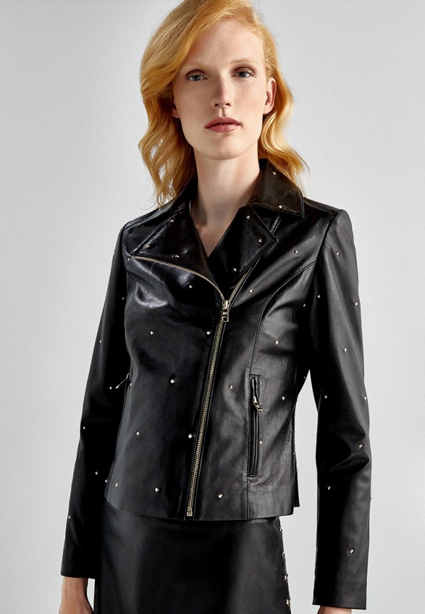 

Куртка кожаная Pedro del Hierro, Черный