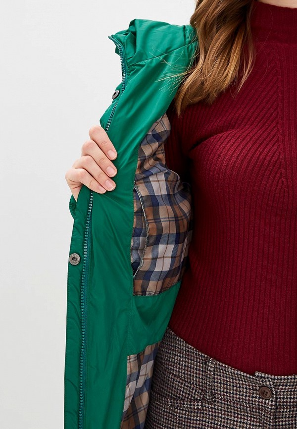 Куртка утепленная DizzyWay цвет зеленый  Фото 4