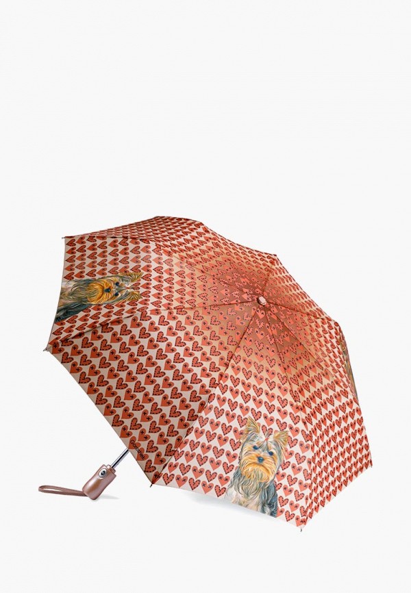 Зонт складной Goroshek цвет коричневый  Фото 3