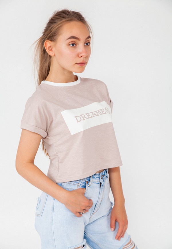 

Футболка Street Style, Бежевый, Street Style MP002XW1GWMB