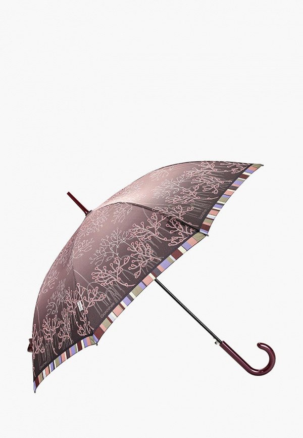 Зонт-трость Goroshek цвет коричневый  Фото 2