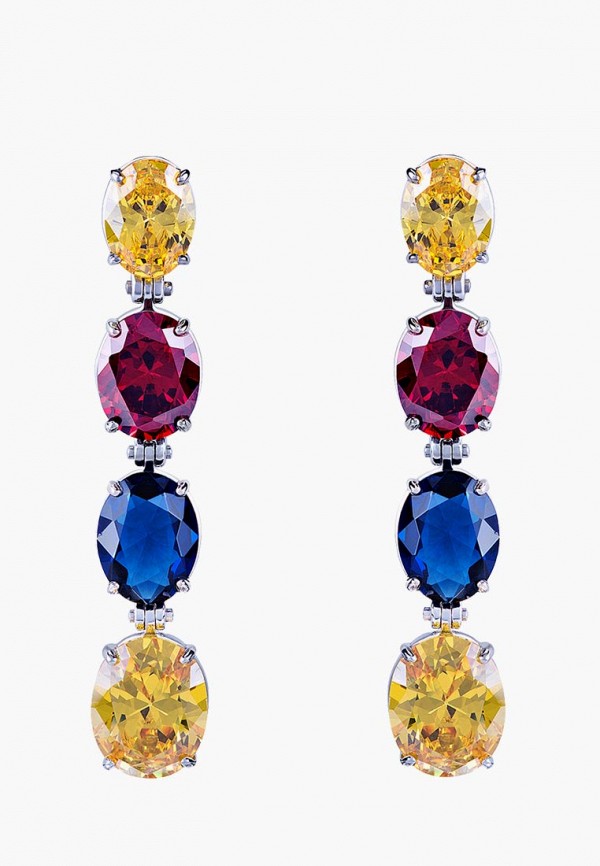 

Серьги из серебра 925 пробы Cava.cool, Разноцветный