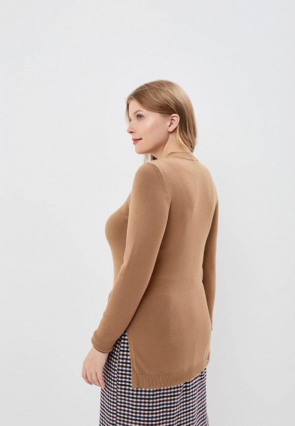 Джемпер MaryTes коричневый, размер 50, фото 3