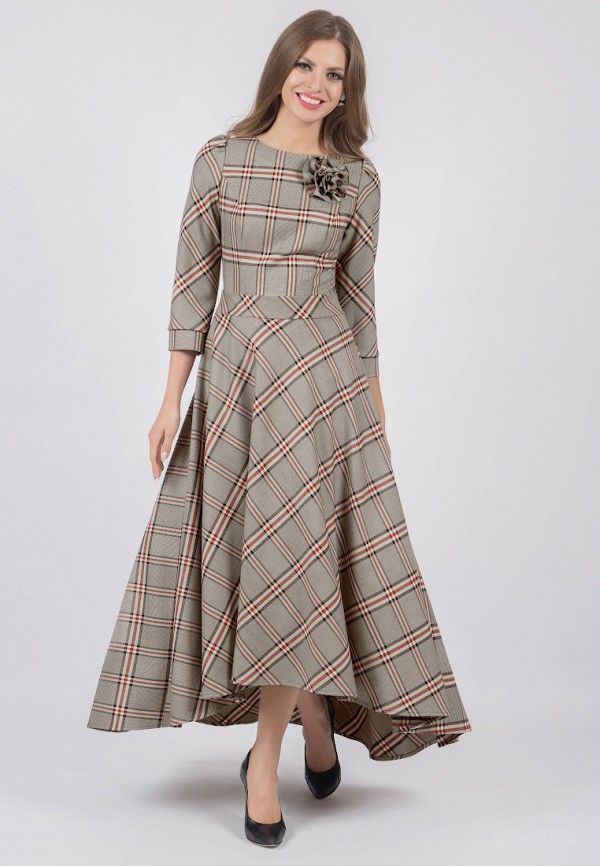 

Платье Olivegrey, Серый, VALERIA