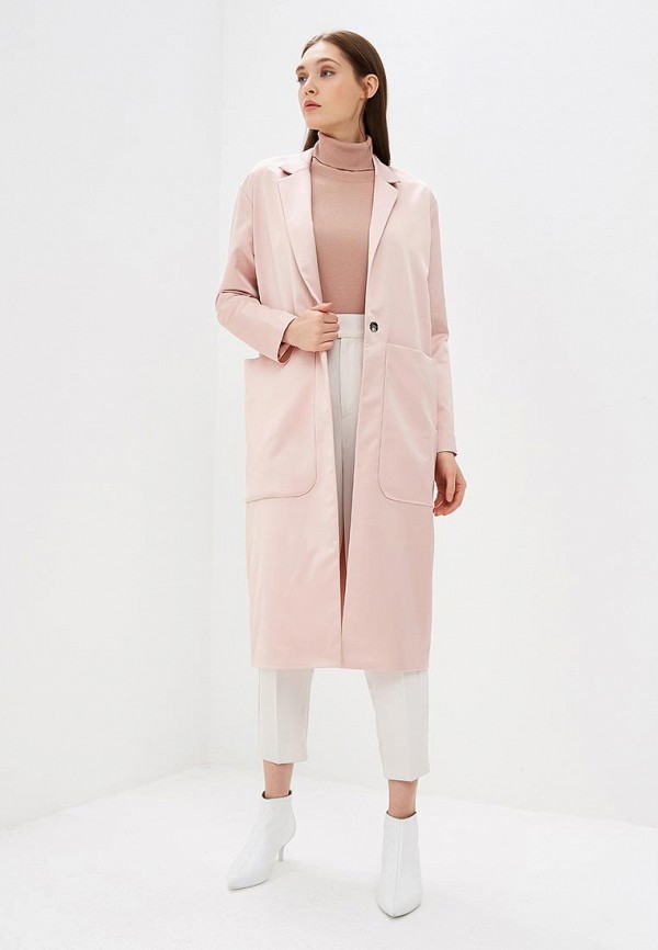 Пальто Marco Bonne` цвет розовый  Фото 2