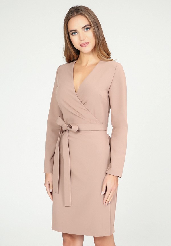 Платье Kotis Couture цвет бежевый 