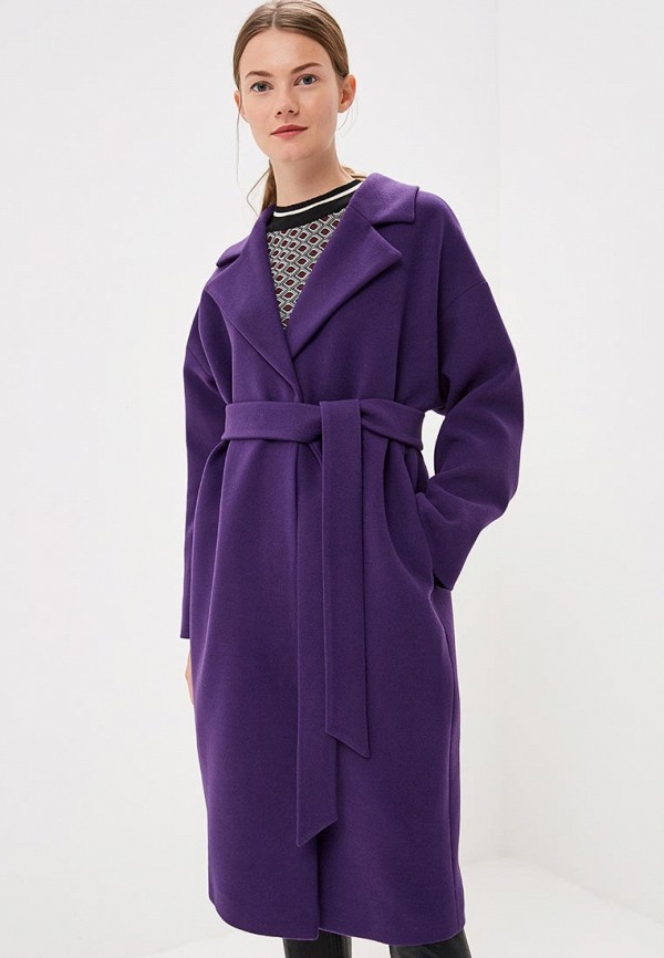 Пальто Ruxara фиолетового цвета
