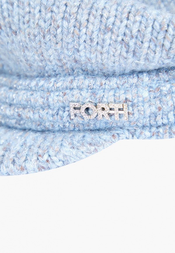 Кепка Forti knitwear цвет голубой  Фото 2