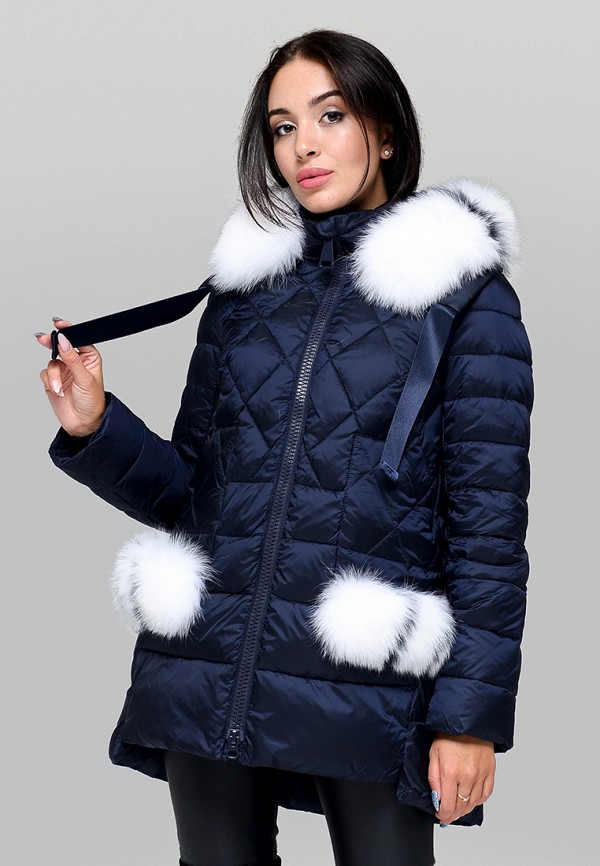 

Куртка утепленная Clasna, Синий, Clasna MP002XW1HCI1