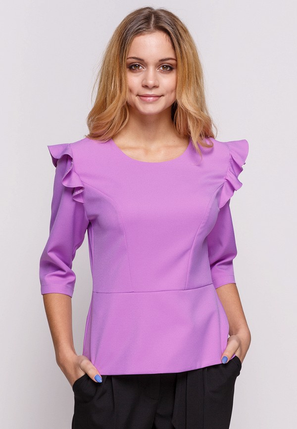 

Блуза Zubrytskaya, Фиолетовый, Zubrytskaya MP002XW1HDUA