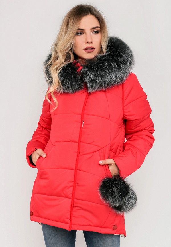 

Куртка утепленная Modniy Oazis, Красный, AIR FUR