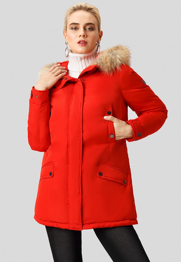 

Пуховик Finn Flare, Красный