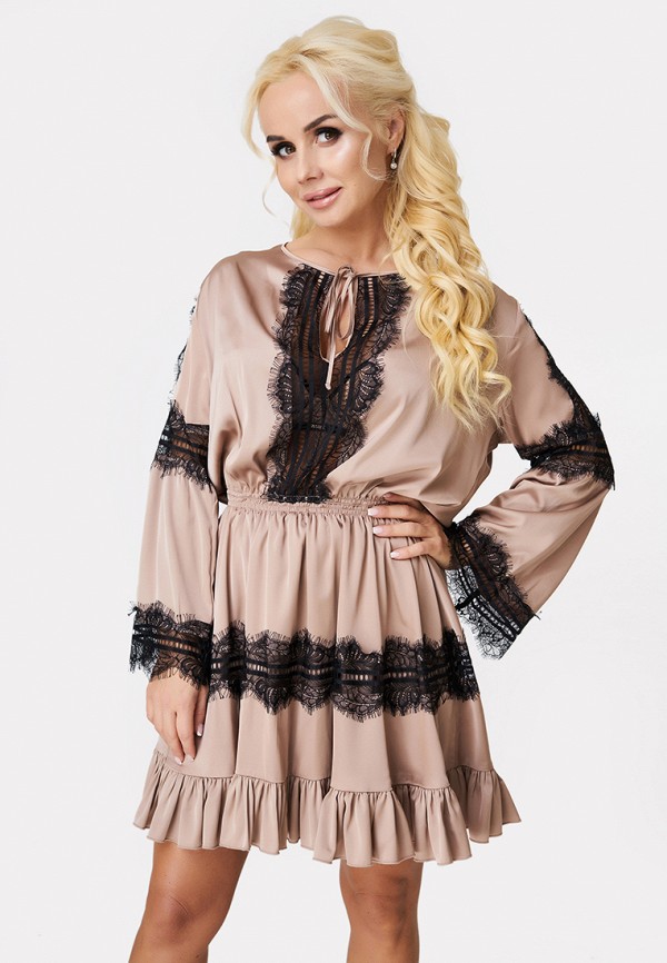 

Платье LuxLook, Nina, Бежевый