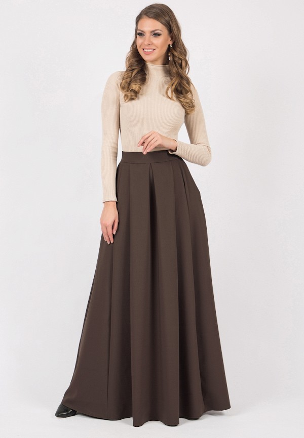

Юбка Olivegrey, Коричневый, NARGIZ