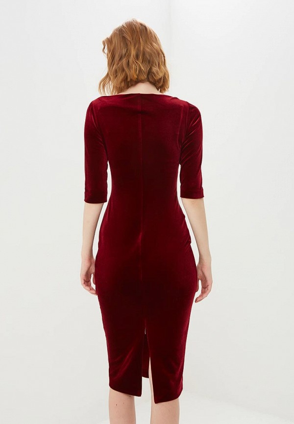 Платье Ruxara цвет бордовый  Фото 3