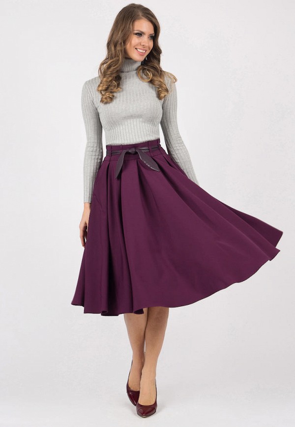 

Юбка Olivegrey, Фиолетовый, GALINA