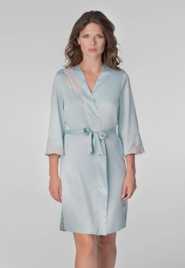 

Халат домашний Komilfo, Голубой, Aquamarine