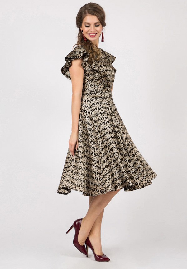 

Платье Olivegrey, Золотой, GLOMERY