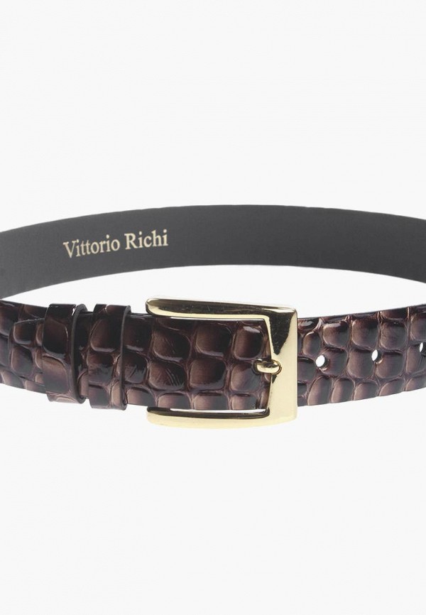 Ремень Vittorio richi цвет коричневый  Фото 3
