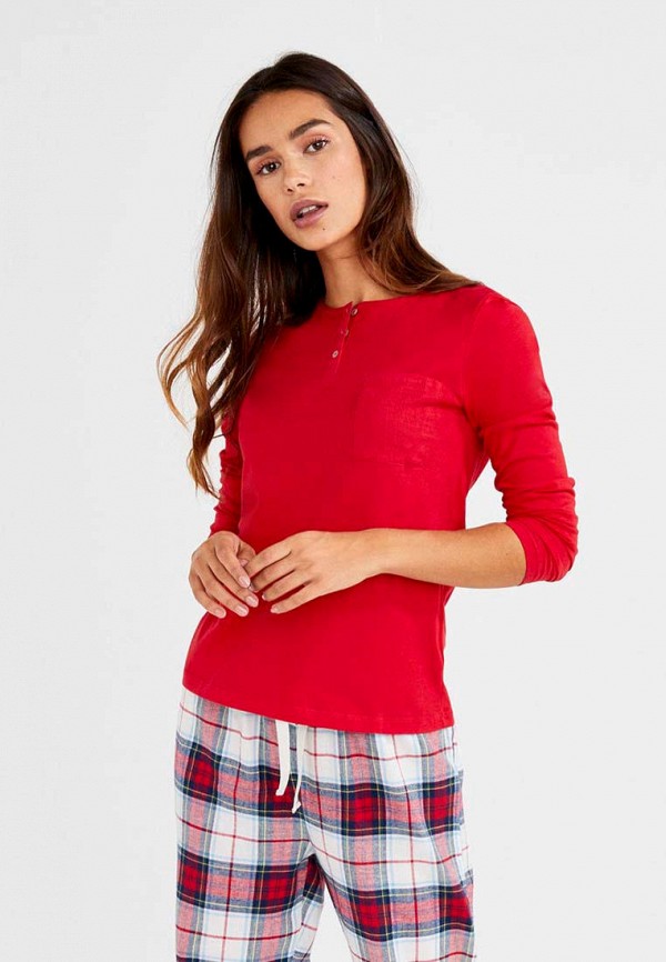 

Лонгслив домашний women'secret, Красный