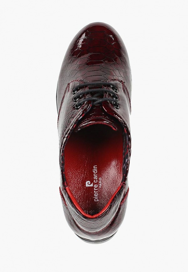 Ботинки Pierre Cardin цвет бордовый  Фото 4