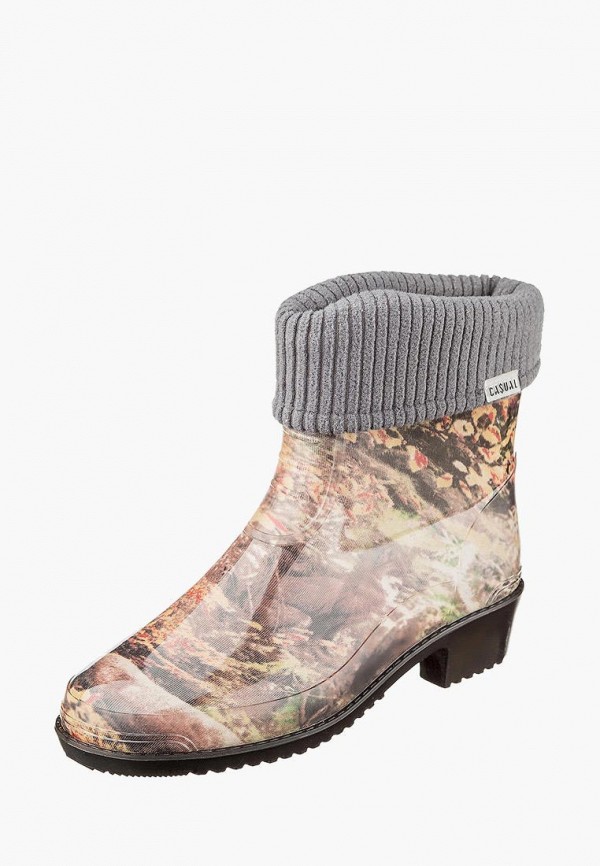 

Резиновые полусапоги Casual, Коричневый