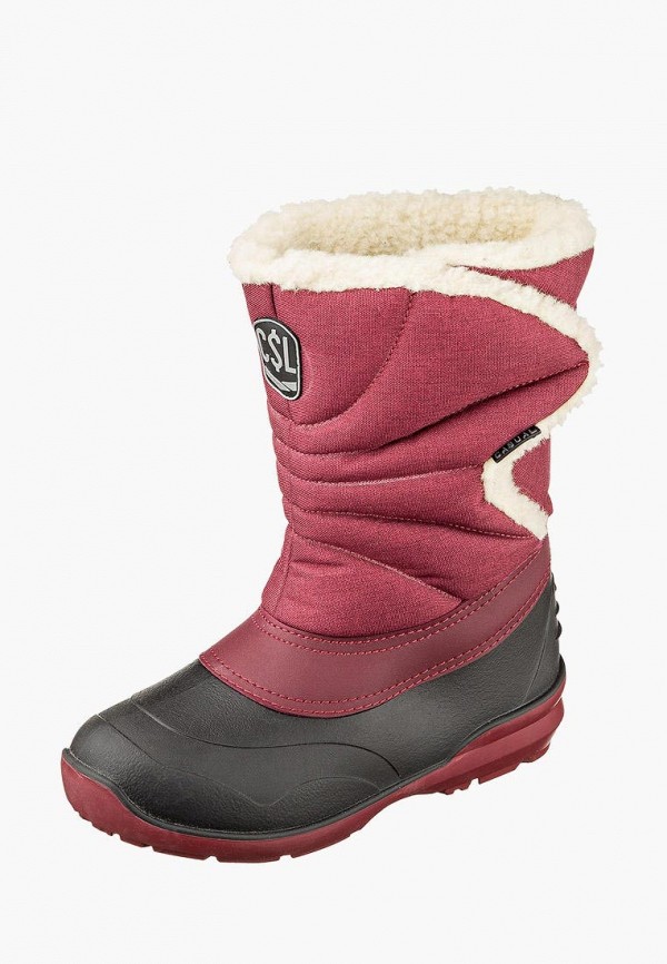

Дутики Casual, Бордовый