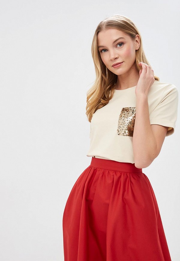 

Футболка Fashion.Love.Story, Бежевый