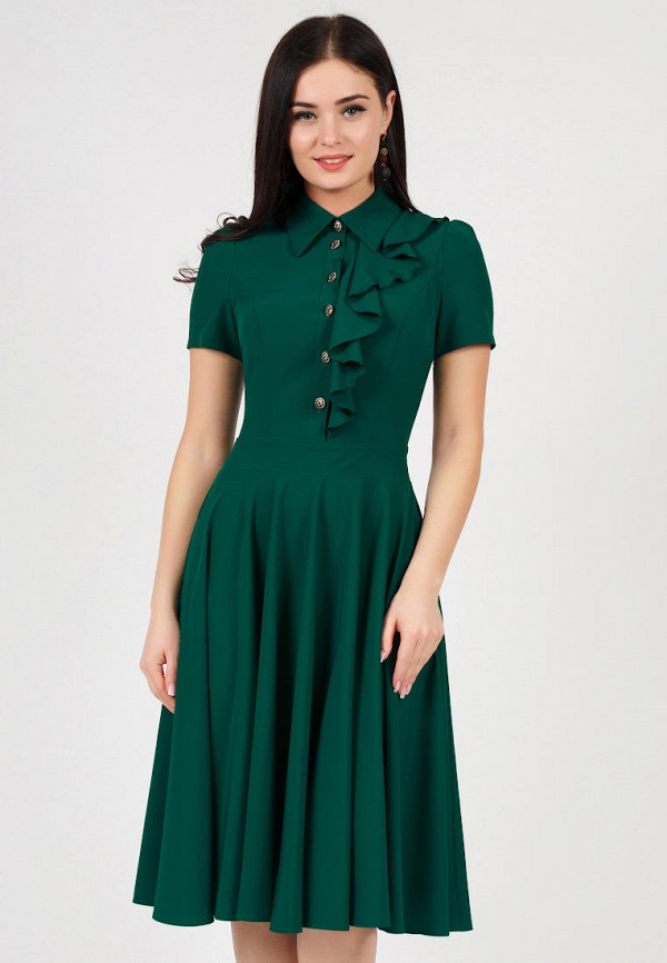 

Платье Grey Cat, Зеленый, LAKRY