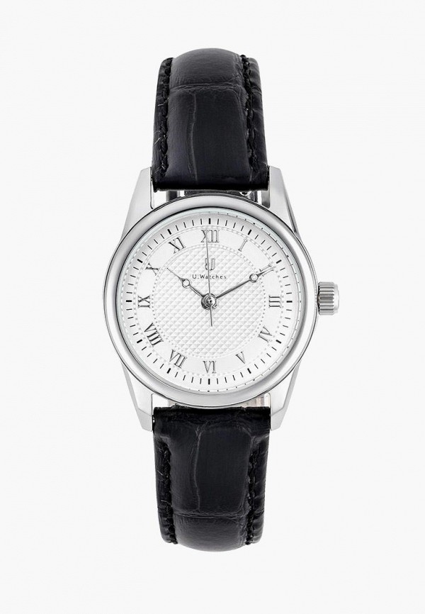 

Часы U.Watches, Черный, Double U