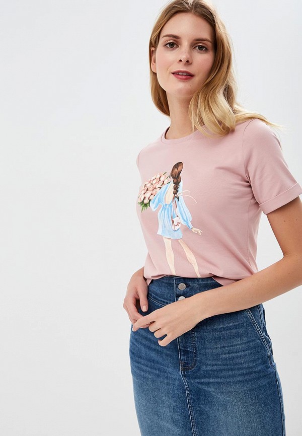 

Футболка Fashion.Love.Story, Розовый