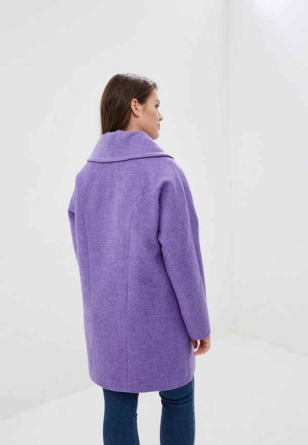 Пальто Ovelli цвет фиолетовый  Фото 3