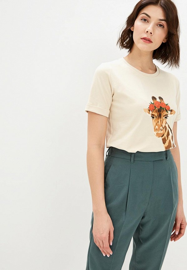 

Футболка Fashion.Love.Story, Бежевый