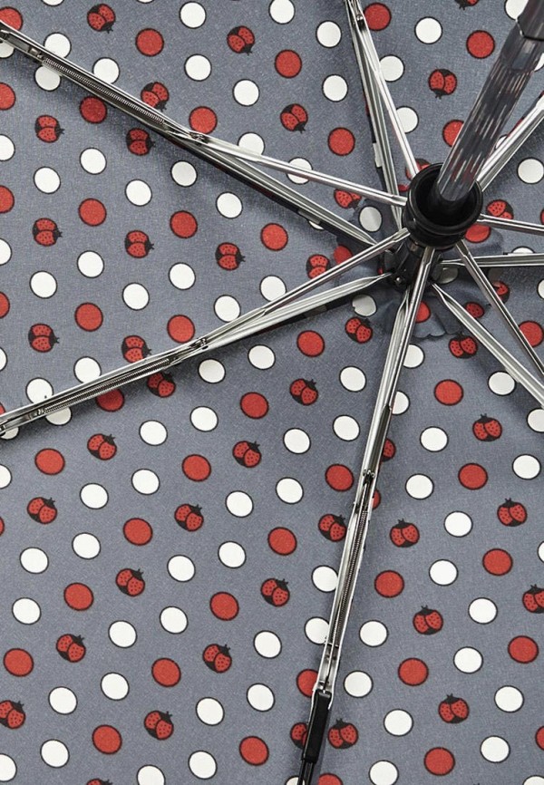 Зонт складной Henry Backer цвет серый  Фото 5