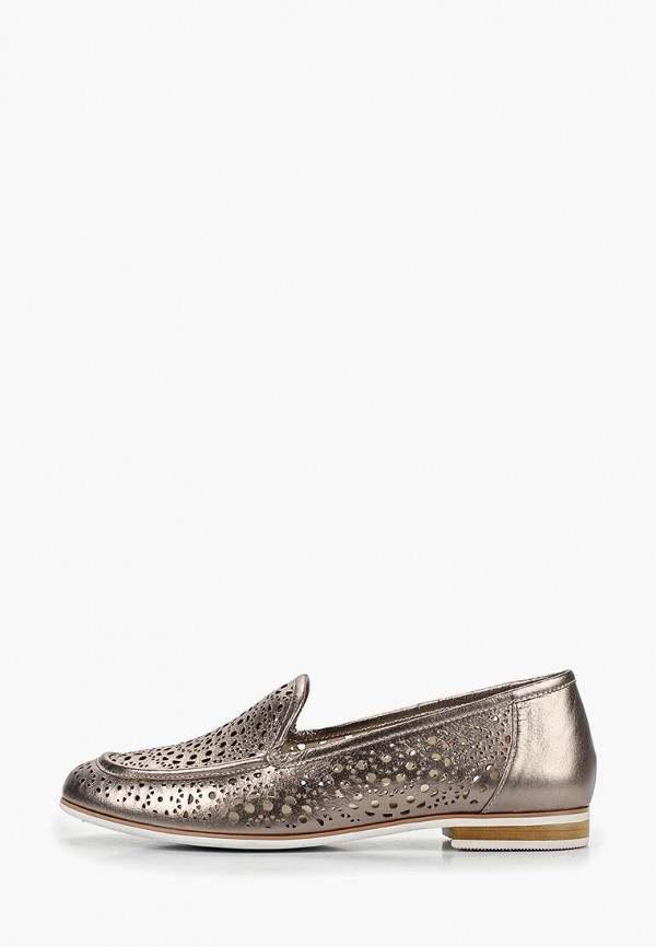 

Мокасины M.Shoes, Серебряный