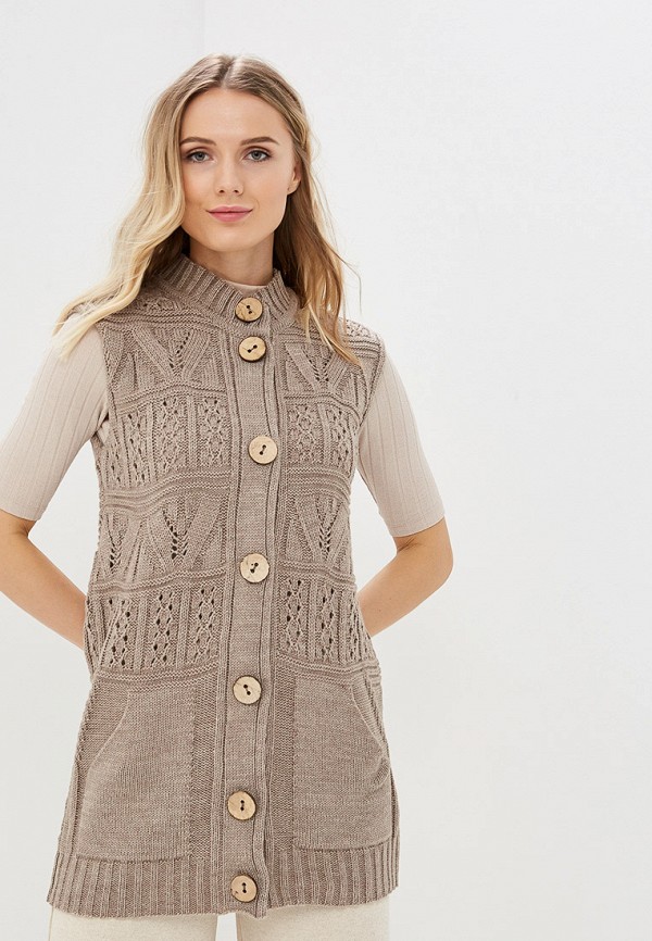 

Жилет Milana Style, Коричневый