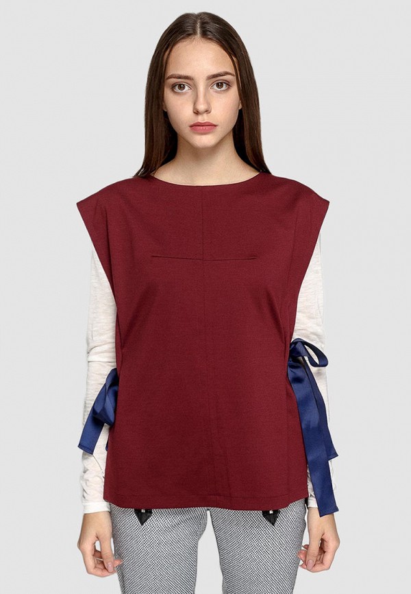 

Жилет Dolcedonna, Dolcedonna MP002XW1IIR6, Бордовый
