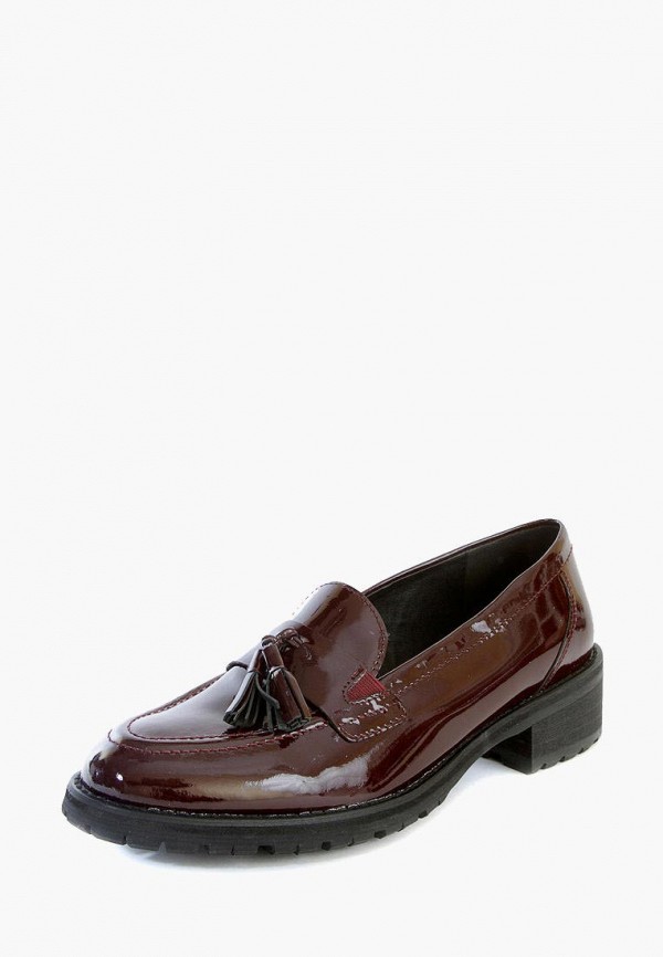 

Лоферы M.Shoes, Бордовый