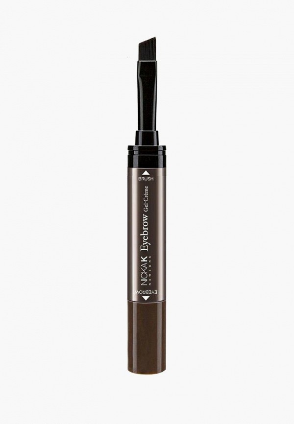 

Гель для бровей Nicka K New York, Eyebrow Gel, Коричневый