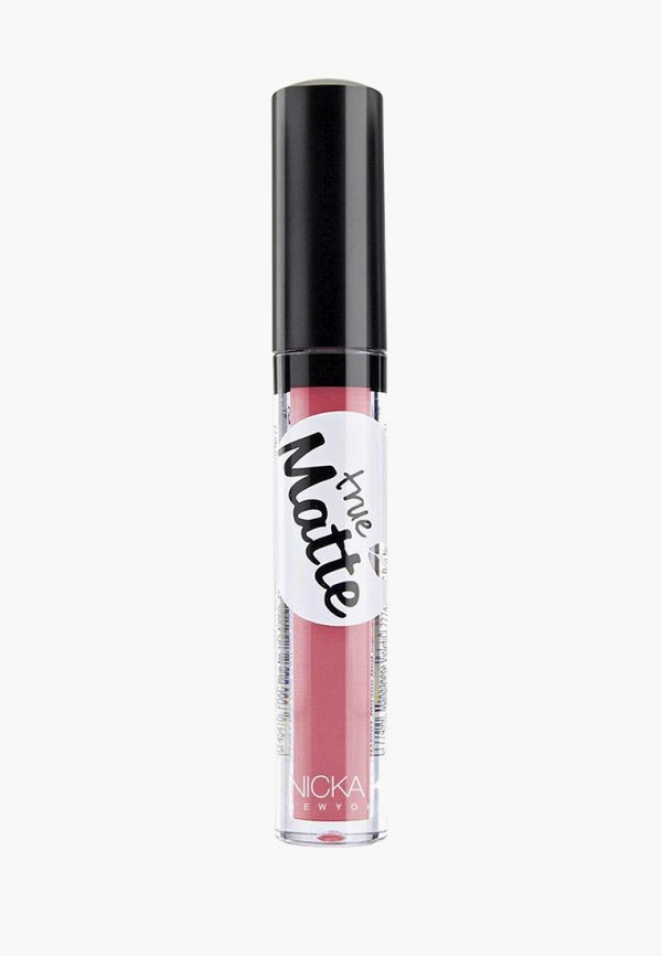 

Блеск для губ Nicka K New York, Розовый, True Matte