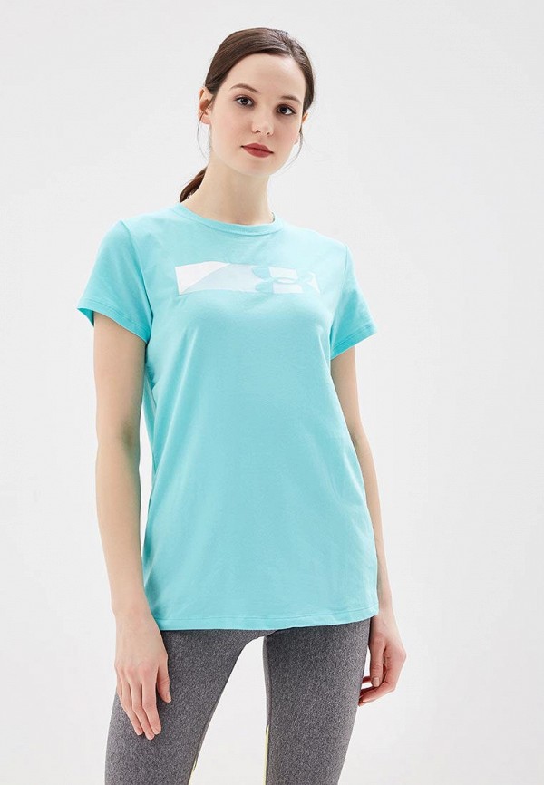 

Футболка спортивная Under Armour, Голубой, Under Armour MP002XW1IJVC