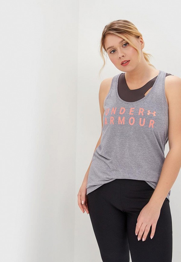 

Майка спортивная Under Armour, Серый, Under Armour MP002XW1IJWQ