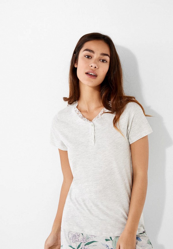 

Футболка домашняя women'secret, women'secret MP002XW1IKG6, Серый