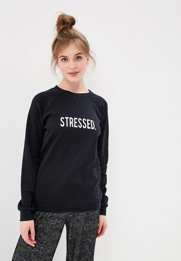 

Свитшот Tezenis, Черный