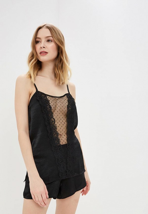 

Топ домашний Tezenis, Черный