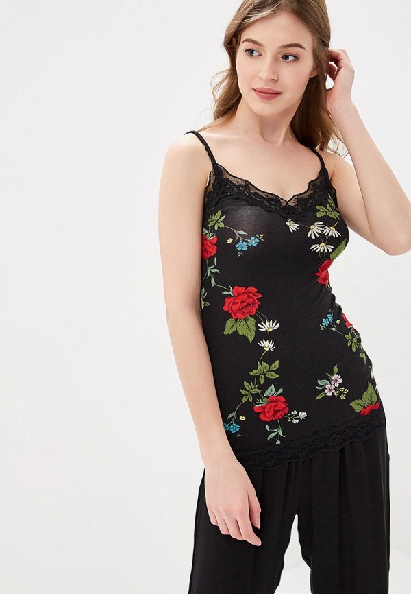 

Топ домашний Tezenis, Черный