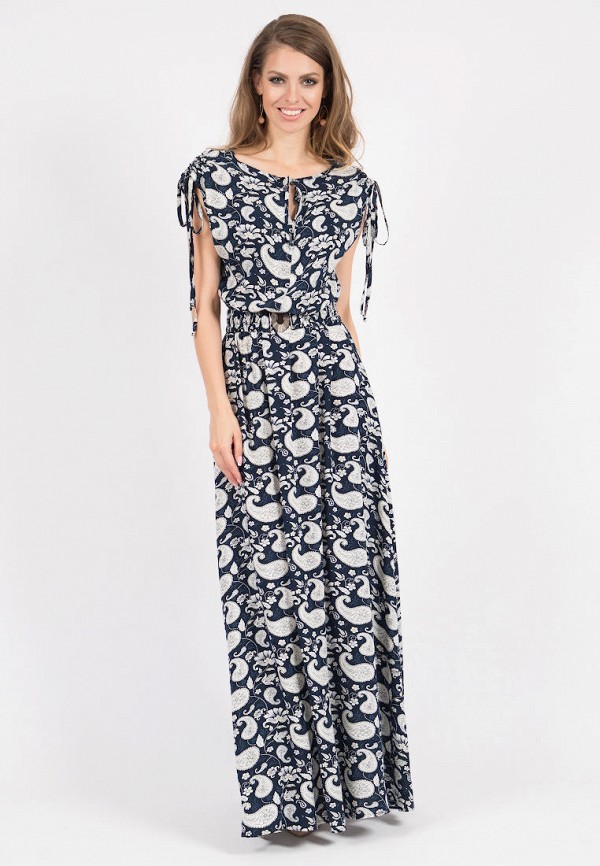 

Платье Olivegrey, Синий, IPOMEA